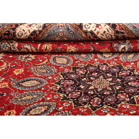 Tappeto Sarough Persia marrone giallo 298x390