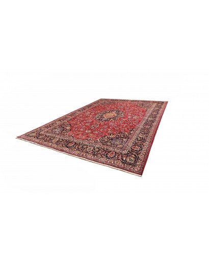 Tappeto Mashad Persia marrone giallo 292x405