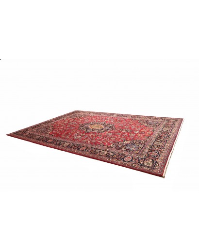 Tappeto Mashad Persia marrone giallo 292x405