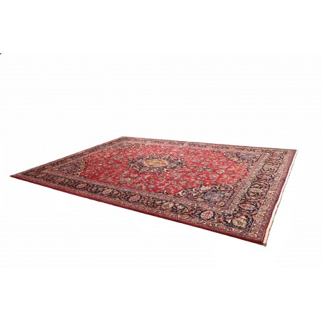 Tappeto Mashad Persia marrone giallo 292x405