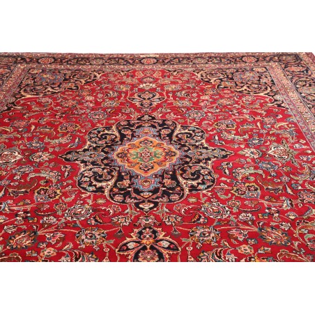 Tappeto Mashad Persia marrone giallo 292x405