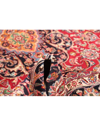 Tappeto Mashad Persia marrone giallo 292x405