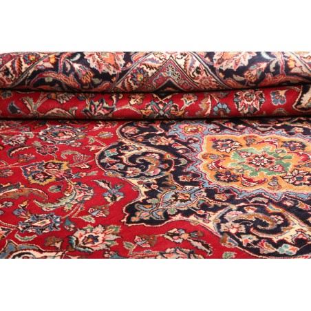 Tappeto Mashad Persia marrone giallo 292x405