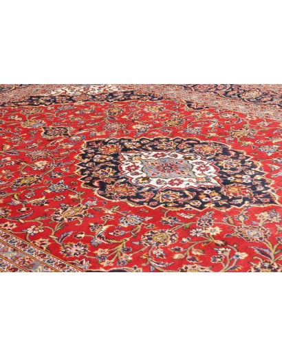 Tappeto Ardakan Persia marrone giallo 242x348