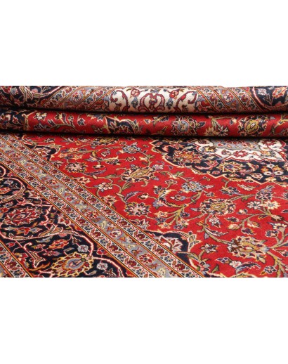 Tappeto Ardakan Persia marrone giallo 242x348