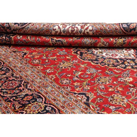 Tappeto Ardakan Persia marrone giallo 242x348