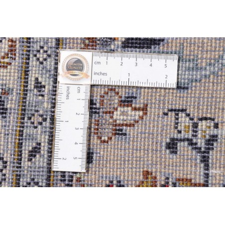 Tappeto Kashan Persia bianco grigio 197x310