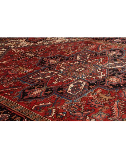 Tappeto Gorawan Persia marrone blu 235x327