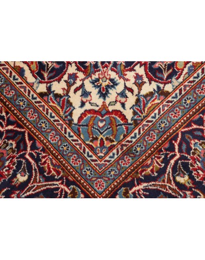 Tappeto Ardakan Persia marrone blu 199x299