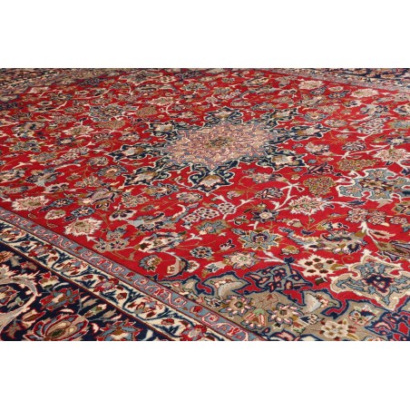 Tappeto Nadjafabad Persia marrone 312x420