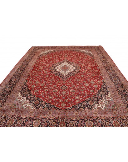 Tappeto Ardakan Persia marrone giallo 300x392