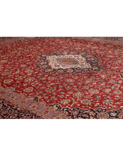 Tappeto Ardakan Persia marrone giallo 300x392