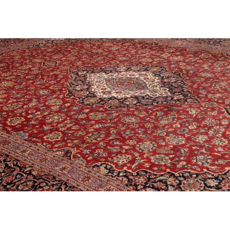 Tappeto Ardakan Persia marrone giallo 300x392