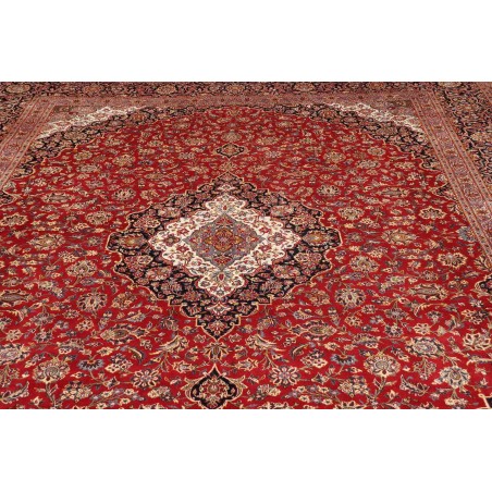 Tappeto Ardakan Persia marrone giallo 300x392