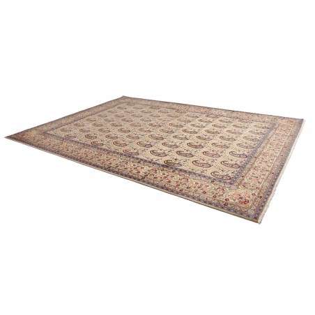 Tappeto Ghom Persia giallo grigio 290x385