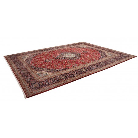Tappeto Ardakan Persia marrone grigio 314x392