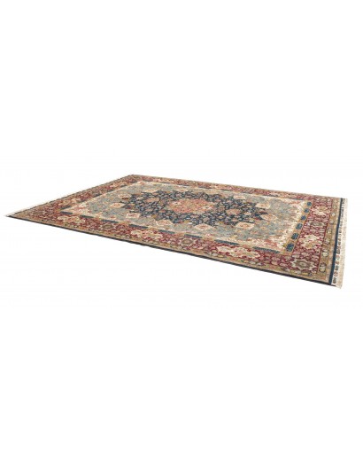 Tappeto Tabriz 70 Raj Persia bianco marrone 300x397