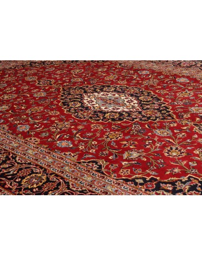Tappeto Ardakan Persia marrone blu 245x355