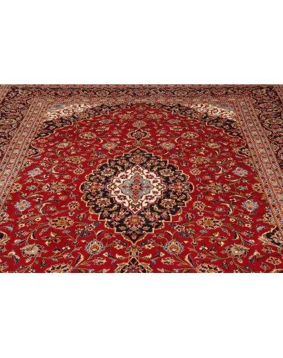 Tappeto Ardakan Persia marrone blu 245x355