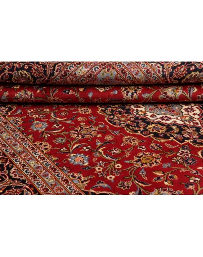 Tappeto Ardakan Persia marrone blu 245x355