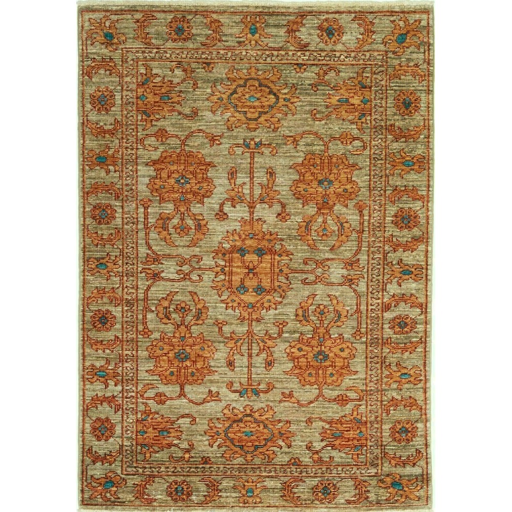 Tappeto Zigler Fine Pakistan arancione grigio 79x115 Tappeto Zigler Fine Pakistan arancione grigio 79x115