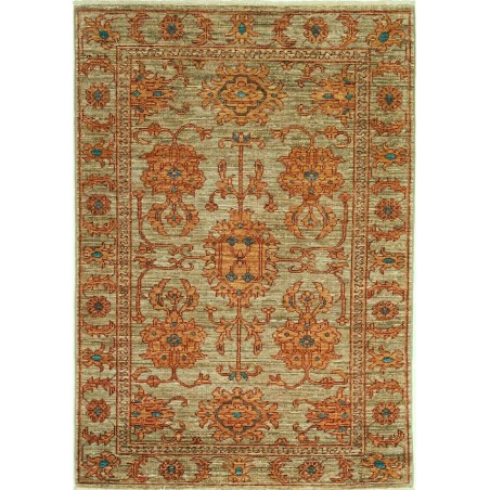 Tappeto Zigler Fine Pakistan arancione grigio 79x115