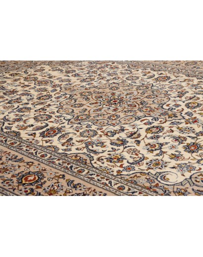 Tappeto Kashan Persia beige marrone 250x333