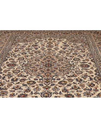 Tappeto Kashan Persia beige marrone 250x333