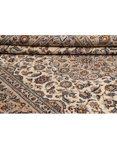 Tappeto Kashan Persia beige marrone 250x333