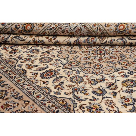 Tappeto Kashan Persia beige marrone 250x333