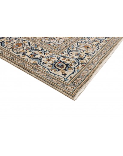 Tappeto Kashan Persia beige marrone 196x308