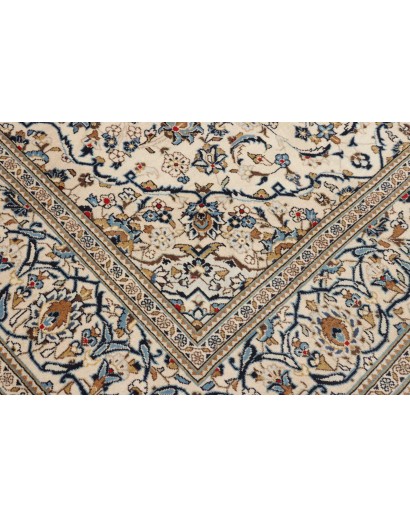 Tappeto Kashan Persia beige marrone 196x308
