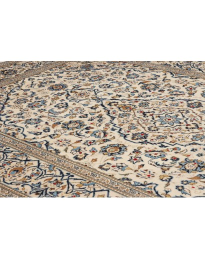 Tappeto Kashan Persia beige marrone 196x308