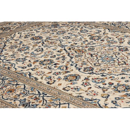 Tappeto Kashan Persia beige marrone 196x308