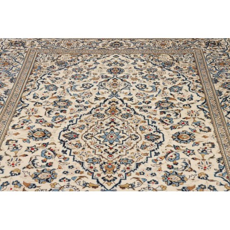 Tappeto Kashan Persia beige marrone 196x308