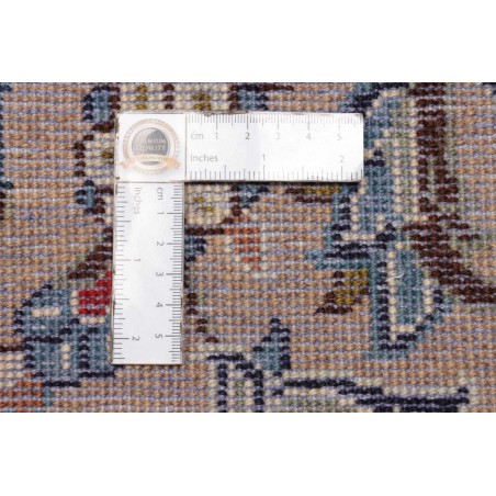 Tappeto Kashan Persia beige grigio 243x353