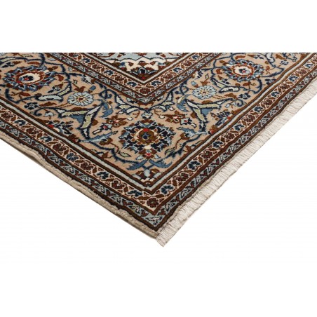 Tappeto Kashan Persia beige marrone 200x297