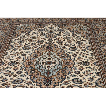 Tappeto Kashan Persia beige marrone 200x297