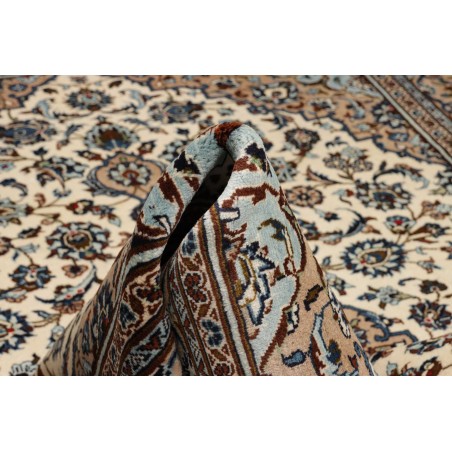 Tappeto Kashan Persia beige marrone 200x297