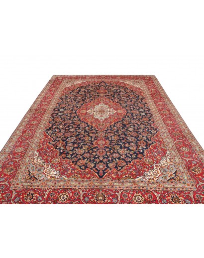 Tappeto Kashan Persia marrone grigio 250x357