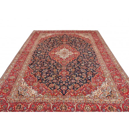 Tappeto Kashan Persia marrone grigio 250x357