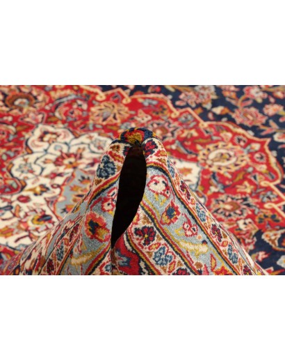 Tappeto Kashan Persia marrone grigio 250x357