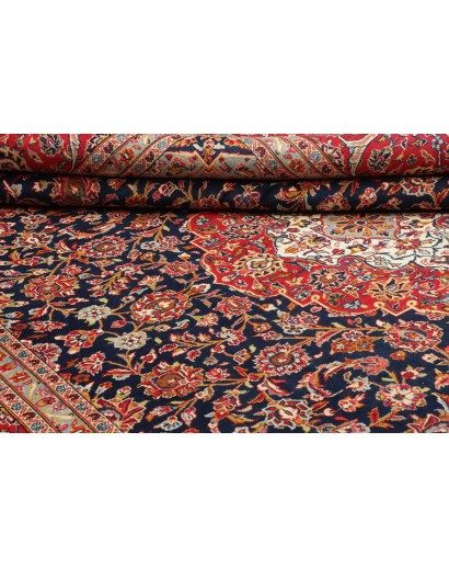 Tappeto Kashan Persia marrone grigio 250x357