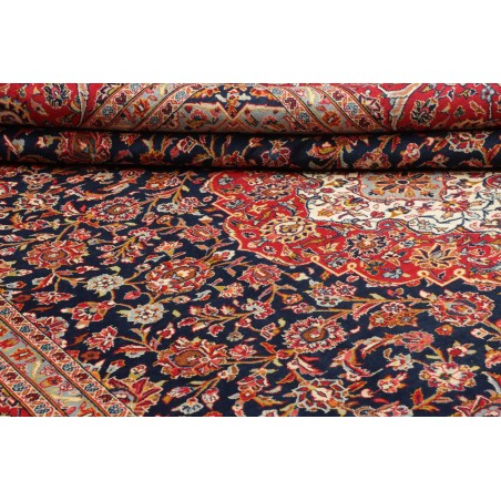 Tappeto Kashan Persia marrone grigio 250x357