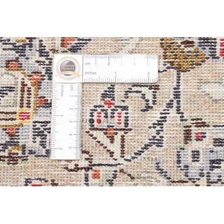 Tappeto Kashan Persia bianco grigio 240x348