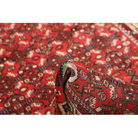 Tappeto Hamadan Persia marrone giallo 105x155