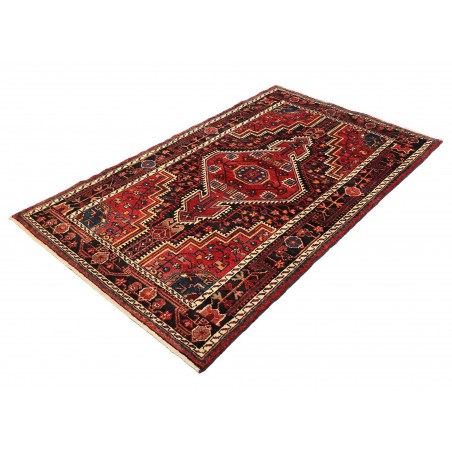 Tappeto Hamadan Persia marrone grigio 113x186