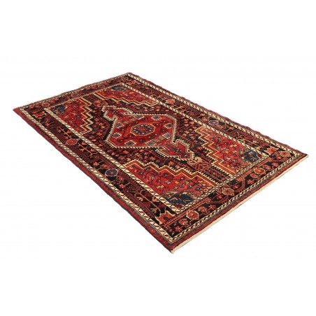 Tappeto Hamadan Persia marrone grigio 113x186