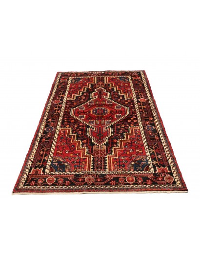 Tappeto Hamadan Persia marrone grigio 113x186