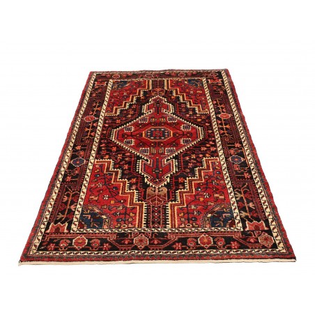 Tappeto Hamadan Persia marrone grigio 113x186